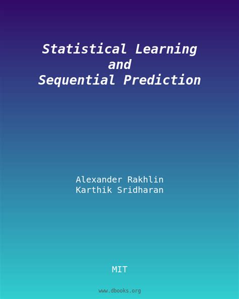 sequence stats|Statistical Learning and Sequential Prediction .